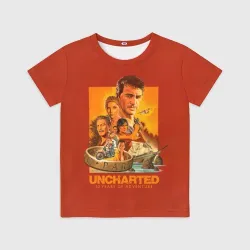 Детская футболка 3D 10 years Uncharted