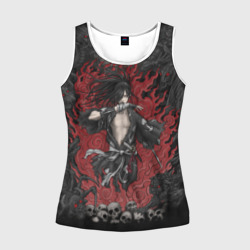 Женская майка 3D Хяккимару в огне Дороро