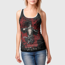 Женская майка 3D Хяккимару в огне Дороро - фото 2