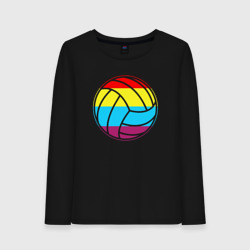 Женский лонгслив хлопок Color Ball