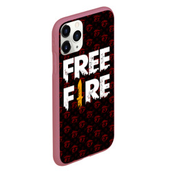 Чехол для iPhone 11 Pro матовый Free Fire pattern Garena - фото 2