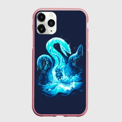 Чехол для iPhone 11 Pro матовый Kraken is here