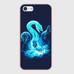 Чехол для iPhone 5/5S матовый Kraken is here