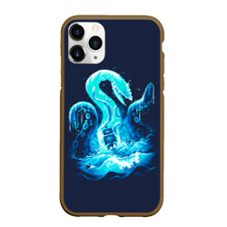 Чехол для iPhone 11 Pro Max матовый Kraken is here