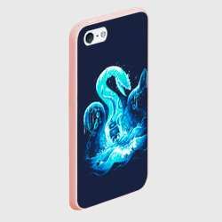 Чехол для iPhone 5/5S матовый Kraken is here - фото 2
