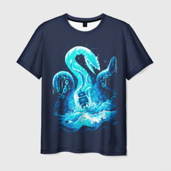 Мужская футболка 3D Kraken is here
