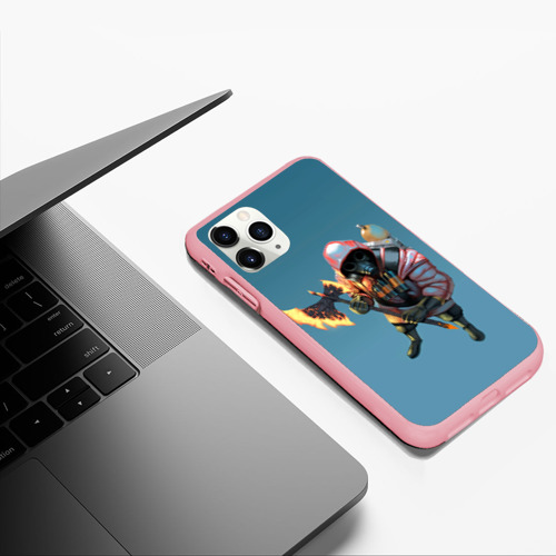 Чехол для iPhone 11 Pro Max матовый Pyro, цвет баблгам - фото 5