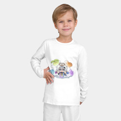 Детская пижама с лонгсливом хлопок Химик-Паймон - фото 2