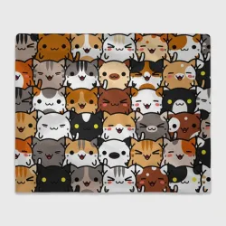 Плед 3D Коты и котики