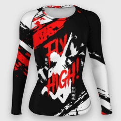 Женский рашгард 3D Fly high! Haikyu!!