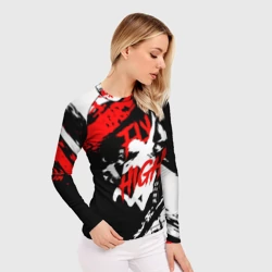 Женский рашгард 3D Fly high! Haikyu!! - фото 2