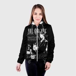 Женская куртка 3D Темный Дворецкий Себастьян Мик - фото 2
