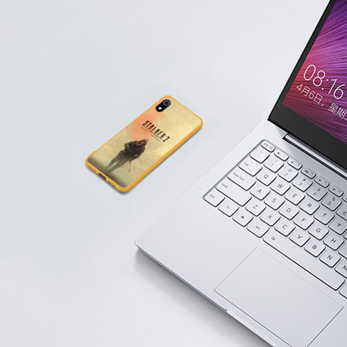 Чехол для Xiaomi Redmi Mi 7A Сталкер одиночка, цвет желтый - фото 5