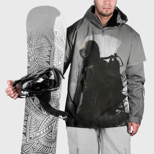 Накидка на куртку 3D Stalker 2 Gray, цвет 3D печать