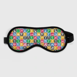 Маска для сна 3D Спорт