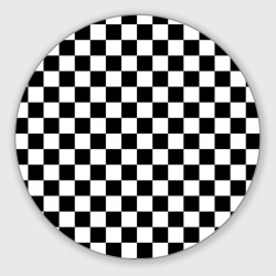 Круглый коврик для мышки Шахматист