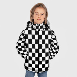 Зимняя куртка для мальчиков 3D Шахматист - фото 2