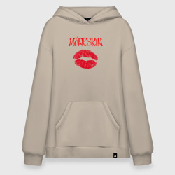 Худи SuperOversize хлопок Maneskin kiss