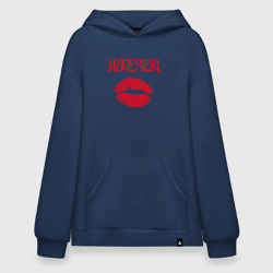 Худи SuperOversize хлопок Maneskin kiss