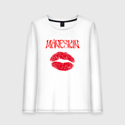 Женский лонгслив хлопок Maneskin kiss