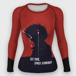 Женский рашгард 3D Cowboy Bebop - Spike