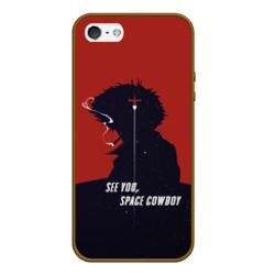 Чехол для iPhone 5/5S матовый Cowboy Bebop - Spike