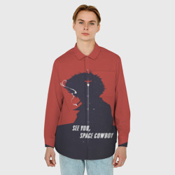 Мужская рубашка oversize 3D Cowboy Bebop - Spike - фото 2