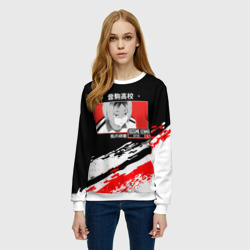 Женский свитшот 3D Кенма Козуме Haikyuu!! - фото 2