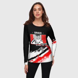 Женский лонгслив 3D Кенма Козуме Haikyuu!! - фото 2