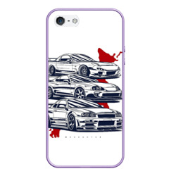 Чехол для iPhone 5/5S матовый JDM legendne1t