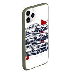 Чехол для iPhone 11 Pro матовый JDM legendne1t - фото 2