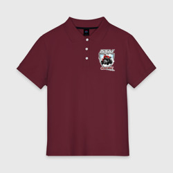 Женское поло хлопок Квадроцикл