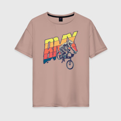 Женская футболка хлопок Oversize BMX