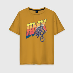 Женская футболка хлопок Oversize BMX