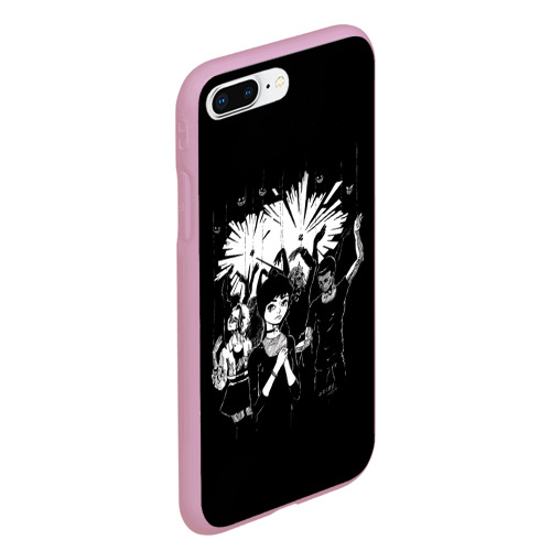 Чехол для iPhone 7Plus/8 Plus матовый 00:01, цвет розовый - фото 3