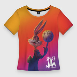 Женская футболка 3D Slim Space Jam 2 Багз Банни