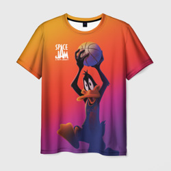 Мужская футболка 3D Space Jam 2 Даффи Дак