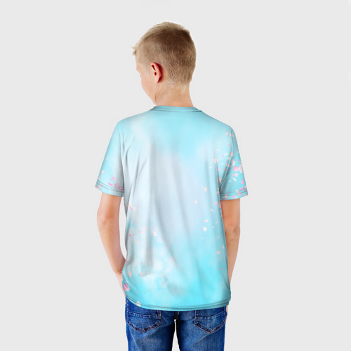 Детская футболка 3D Влюбленный    Пикачу, цвет 3D печать - фото 4