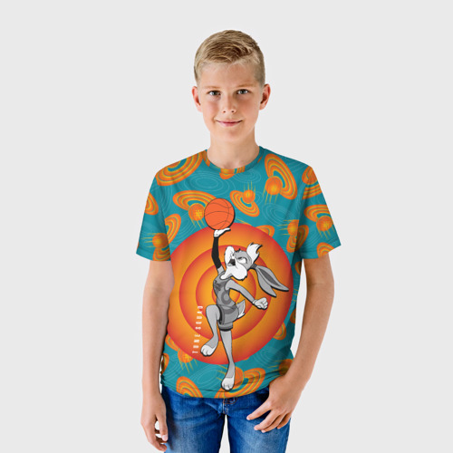 Детская футболка 3D Tune Squad | Lola Bunny, цвет 3D печать - фото 3