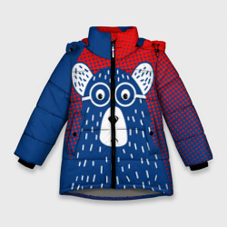 Зимняя куртка для девочек 3D Медведь