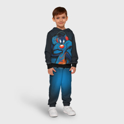 Детский костюм с толстовкой 3D Space Jam 2 | Сильвестр - фото 2