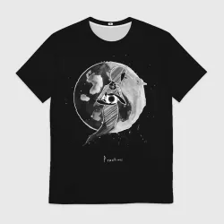 Мужская футболка 3D Eclipse