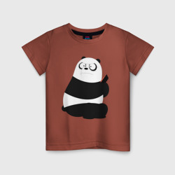 Детская футболка хлопок Возмущенная панда