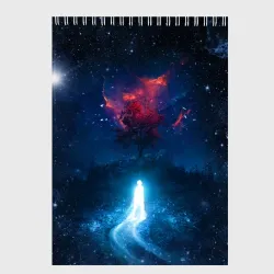 Скетчбук Душа идущая в космос Soul space