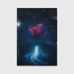 Обложка для автодокументов Душа идущая в космос Soul space