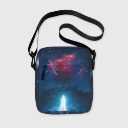 Сумка через плечо 3D Душа идущая в космос Soul space
