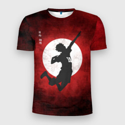 Мужская футболка 3D Slim Шоё Хината прыжок Haikyu!!