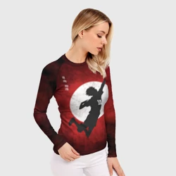 Женский рашгард 3D Шоё Хината прыжок Haikyu!! - фото 2