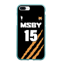 Чехол для iPhone 7Plus/8 Plus матовый 15 MSBY black Jackals