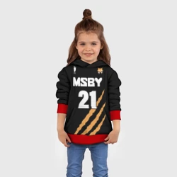 Детская толстовка 3D 21 MSBY black Jackals - фото 2